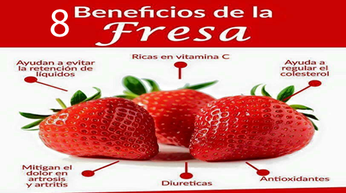 8 beneficios de la fresa para la salud