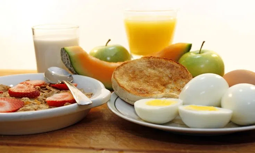 Desayuno con proteinas