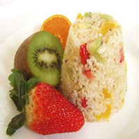 Dieta de arroz y frutas